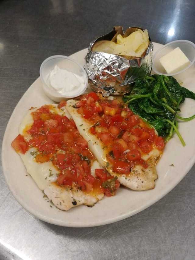 Chicken Bruschetta.